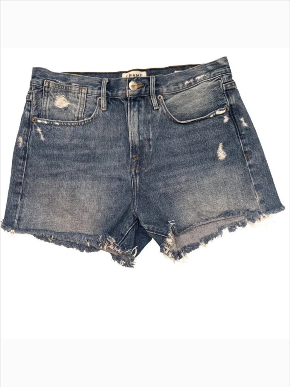 FRAME Le Stevie Short – Wiltern Way (LSSHRA385) | Size 27 | 100% Cotton - Picture 1 of 9